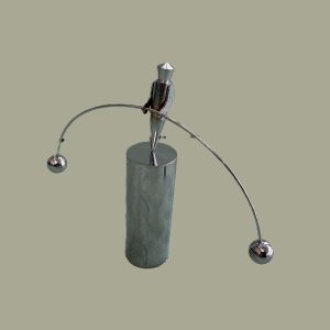 Retro Stop & Go Pendulum Desk Toy 1980s